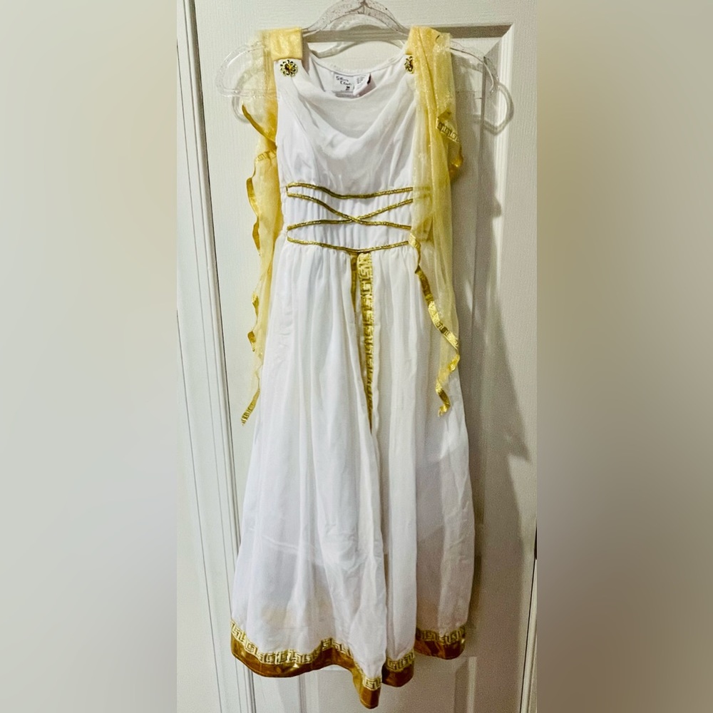 Gillian’s closet goddess costume size 7/8 year old